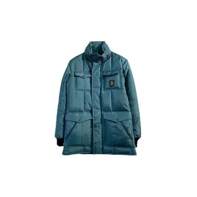 Pre-owned Refrigiwear Chic Light Blue Quilted Jacket