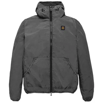 Refrigiwear Chic Ultralight Nylon Spring Jacket In Gray
