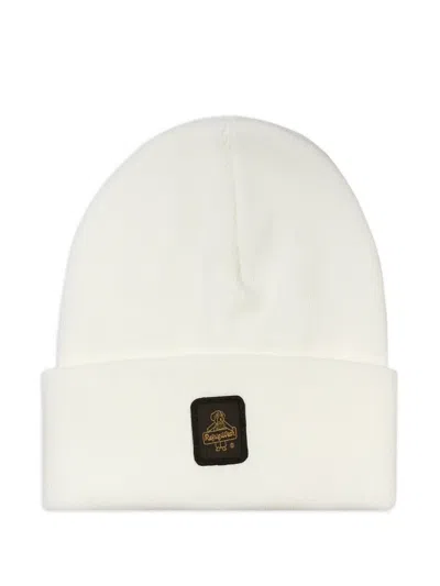 Refrigiwear Clark Patch-detail Beanie Hat In Neutral
