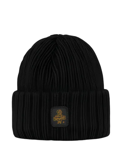 Refrigiwear Colorado Logo-patch Beanie Hat In Black