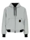 Refrigiwear Ice Nylon Corby Bomber Jacket In White