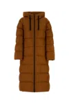 REFRIGIWEAR DARK ORANGE NYLON CAROL DOWN JACKET