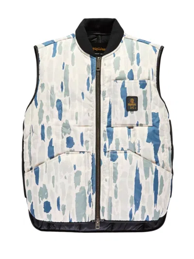 Refrigiwear Down Vest With Logo In Multi