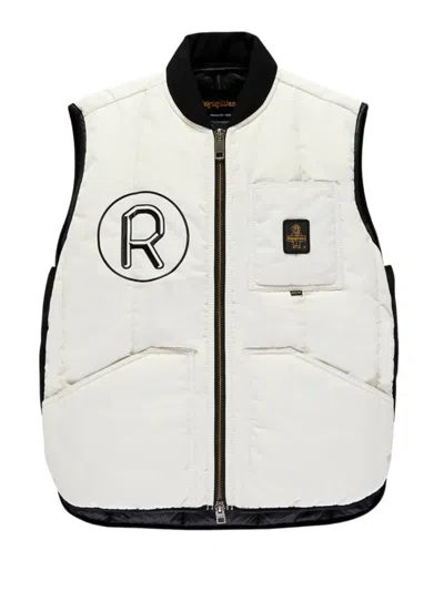 Refrigiwear Down Vest With Logo In White