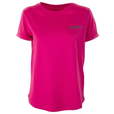 Refrigiwear Cotton Tops & Women's T-shirt In Fuchsia