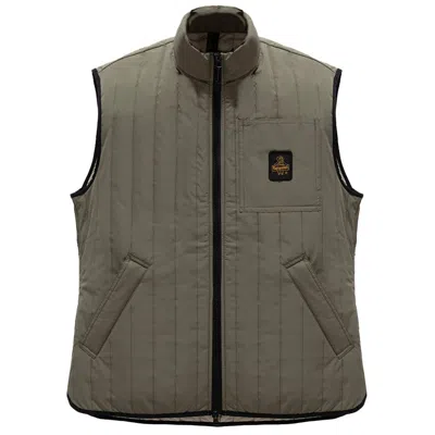 Refrigiwear Gray Polyester Vest In Green
