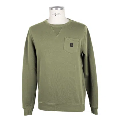 REFRIGIWEAR REFRIGIWEAR GREEN COTTON MEN MEN'S SWEATER