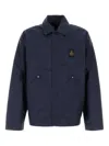 Refrigiwear Navy Blue Nylon Hart Jacket In Blue