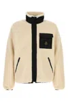 Refrigiwear Ivory Teddy Jacket In Neutral