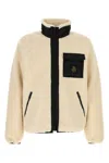 Refrigiwear Ivory Teddy Jacket In White