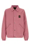 Refrigiwear Dark Pink Denim Tabbs Jacket In Pink