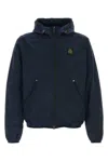 Refrigiwear Navy Blue Nylon Free Jacket In Blue