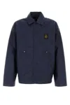 Refrigiwear Navy Blue Nylon Hart Jacket In Blue