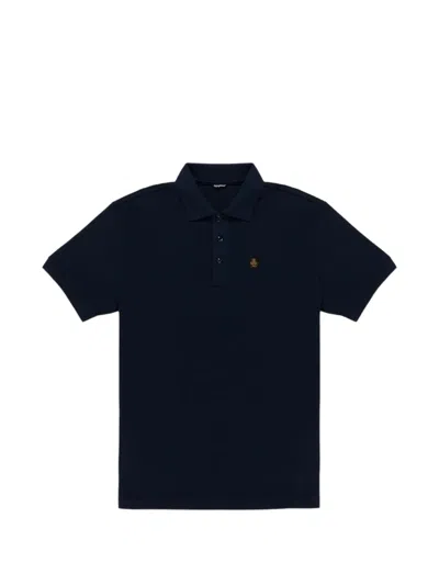 Refrigiwear Kurt Logo-patch Polo Shirt In Blue