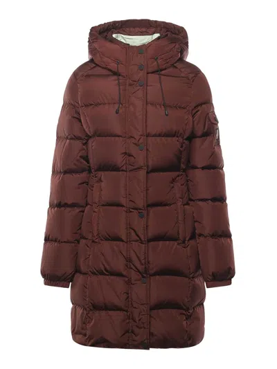 Refrigiwear Lady Long Hunter Jacket In Brown