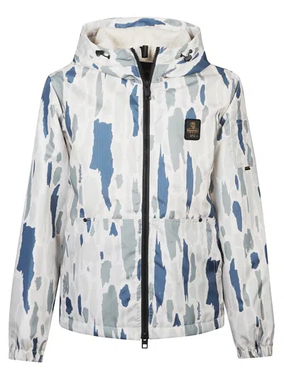 Refrigiwear Libra Down Jacket With Logo In Multi
