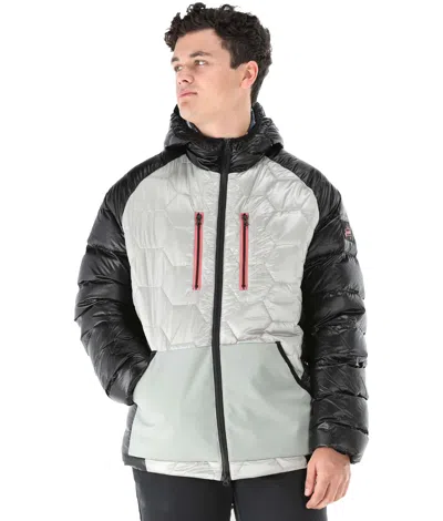 Refrigiwear Limited Edition Bubble Jacket With Hood In Multi