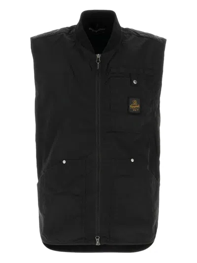 Refrigiwear Logo-patch Gilet In Black
