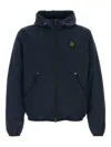 Refrigiwear Navy Blue Nylon Free Jacket In Blue