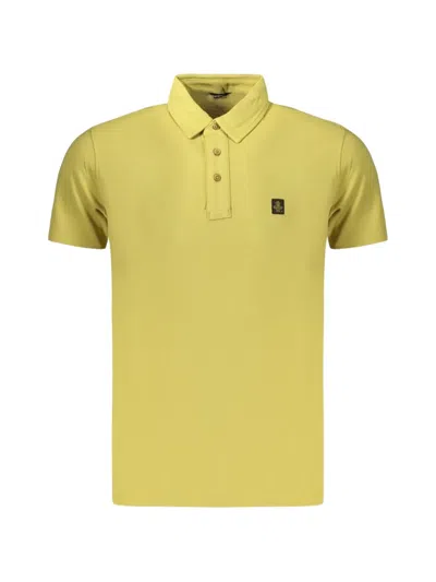 Refrigiwear Logo-patch Polo Shirt In Yellow