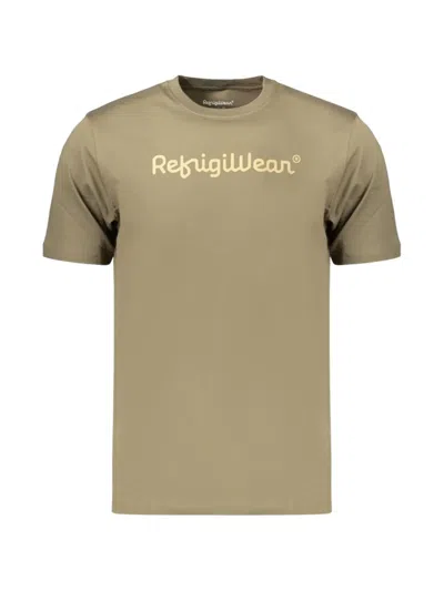 Refrigiwear Memphis Logo-print Cotton T-shirt In Green