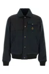 Refrigiwear Midnight Blue Nylon Dorian Padded Jacket In Blue