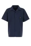 Refrigiwear Navy Blue Cotton Stone Shirt