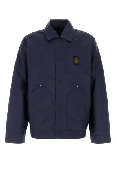 Refrigiwear Navy Blue Nylon Hart Jacket