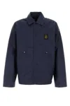 Refrigiwear Navy Blue Nylon Hart Jacket In Blue