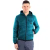 Refrigiwear Blue Nylon Jacket In Blue