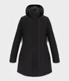 Refrigiwear Parka Woman Black In Black