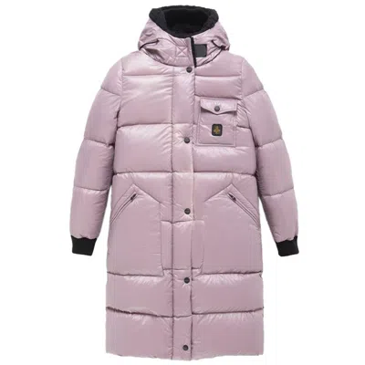 Refrigiwear Nylon Jackets & Women's Coat In Pink