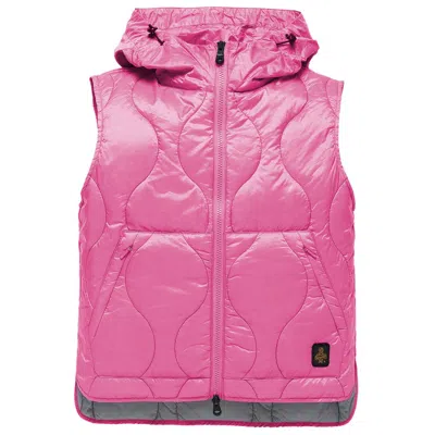 REFRIGIWEAR PINK POLYAMIDE WOMEN'S VEST
