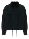 Refrigiwear Bottle Green Nylon Tobias Jacket In Black
