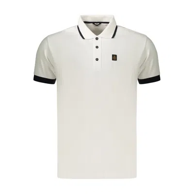 Refrigiwear White Cotton Men's Polo
