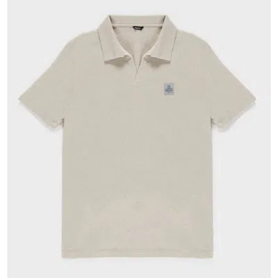 Refrigiwear White Cotton Polo Shirt