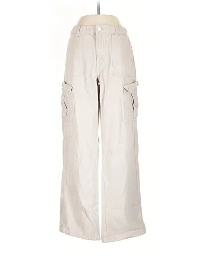 Pre-owned Refuge Cargo Pants In White