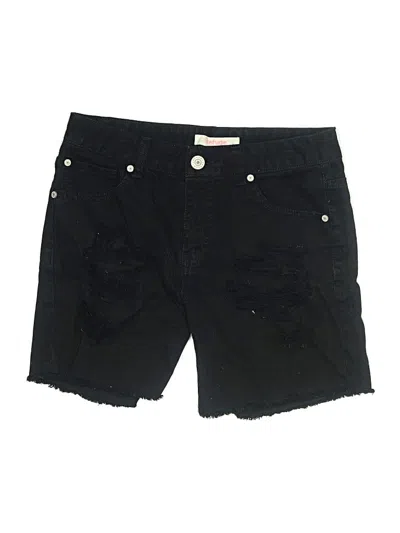 Pre-owned Refuge Denim Shorts In Black