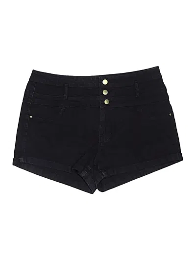 Pre-owned Refuge Denim Shorts In Black