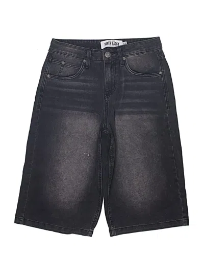 Pre-owned Refuge Denim Shorts In Black