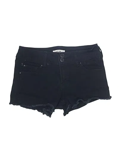 Pre-owned Refuge Denim Shorts In Black
