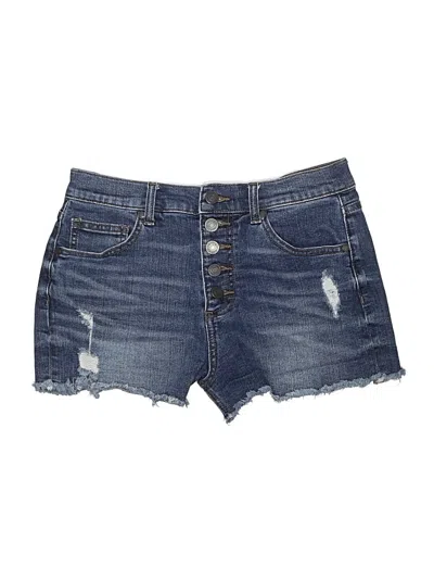 Pre-owned Refuge Denim Shorts In Blue