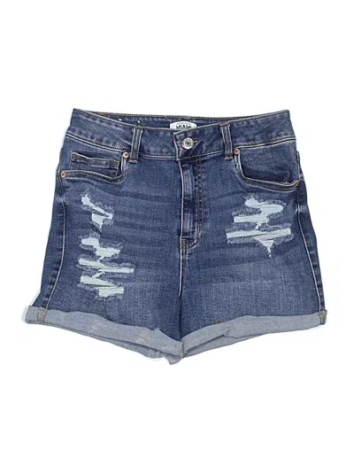 Pre-owned Refuge Denim Shorts In Blue