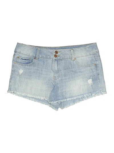 Pre-owned Refuge Denim Shorts In Blue