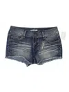 Refuge Denim Shorts In Blue