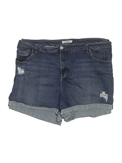 Pre-owned Refuge Denim Shorts In Blue