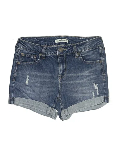 Pre-owned Refuge Denim Shorts In Blue