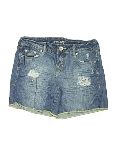 Pre-owned Refuge Denim Shorts In Blue