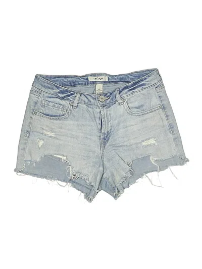 Pre-owned Refuge Denim Shorts In Blue