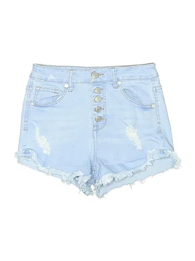 Pre-owned Refuge Denim Shorts In Blue